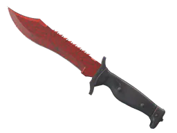 Bowie Knife Crimson Web Minimal Wear - Preço e onde comprar no CS2
