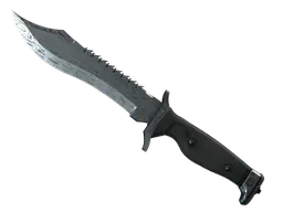 Bowie Knife | Damascus Steel (Battle-Scarred) — skin CS2