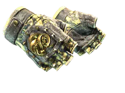 Broken Fang Gloves | Yellow-banded (Battle-Scarred) — skin CS2