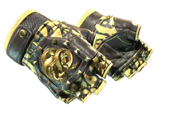 Broken Fang Gloves | Yellow-banded (Minimal Wear) — skin CS2