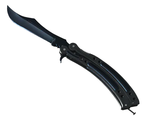 Butterfly Knife Blue Steel Well-Worn - Preço e onde comprar no CS2