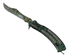 Butterfly Knife | Boreal Forest (Battle-Scarred) — skin CS2