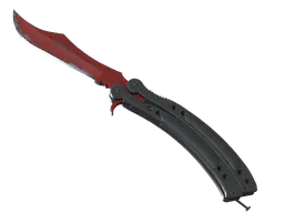 Butterfly Knife | Crimson Web (Field-Tested) — skin CS2