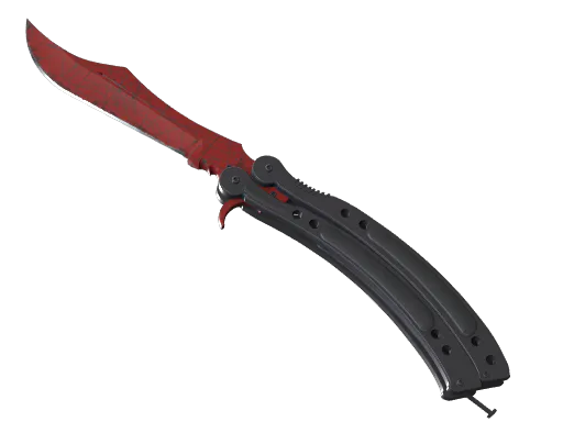Butterfly Knife Crimson Web Minimal Wear - Preço e onde comprar no CS2