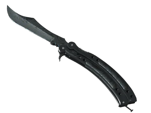 Butterfly Knife Damascus Steel Battle-Scarred - Preço e onde comprar no CS2