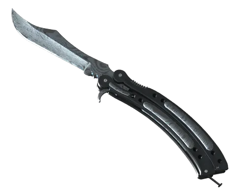 Butterfly Knife Damascus Steel Factory New - Preço e onde comprar no CS2