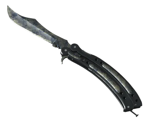 Butterfly Knife Stained Battle-Scarred - Preço e onde comprar no CS2