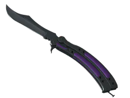 Butterfly Knife Ultraviolet Factory New - Preço e onde comprar no CS2
