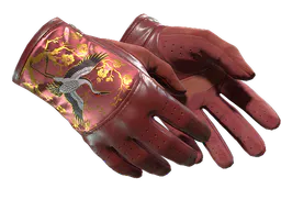 Driver Gloves | Brocade Crane (Minimal Wear) — skin CS2
