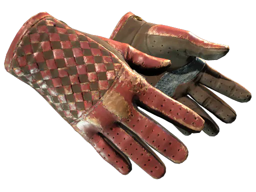 Driver Gloves Crimson Weave Battle-Scarred - Preço e onde comprar no CS2