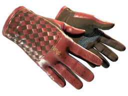 Driver Gloves | Crimson Weave (Well-Worn) — skin CS2