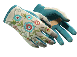 Driver Gloves | Garden (Well-Worn) — skin CS2