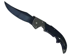Falchion Knife | Blue Steel (Battle-Scarred) — skin CS2