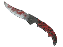Falchion Knife | Crimson Web (Battle-Scarred) — skin CS2