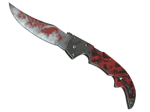Falchion Knife Crimson Web Battle-Scarred - Preço e onde comprar no CS2