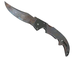 Falchion Knife | Rust Coat (Well-Worn) — skin CS2