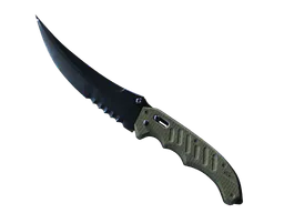 Flip Knife | Blue Steel (Well-Worn) — skin CS2