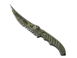 Flip Knife | Boreal Forest (Battle-Scarred) — skin CS2