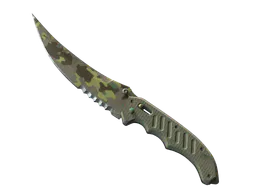 Flip Knife | Boreal Forest (Well-Worn) — skin CS2