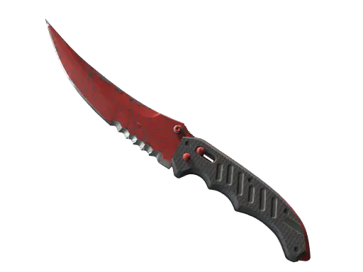 Flip Knife Crimson Web Field-Tested - Preço e onde comprar no CS2