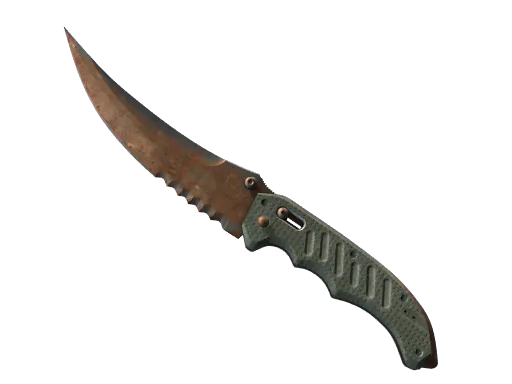 Flip Knife Rust Coat Battle-Scarred - Preço e onde comprar no CS2