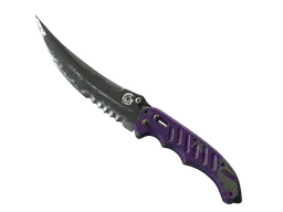 Flip Knife | Ultraviolet (Battle-Scarred) — skin CS2