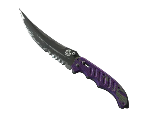 Flip Knife Ultraviolet Battle-Scarred - Preço e onde comprar no CS2
