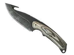 Gut Knife | Black Laminate (Well-Worn) — skin CS2