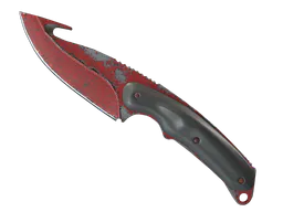 Gut Knife | Crimson Web (Well-Worn) — skin CS2