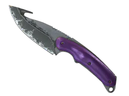 Gut Knife | Ultraviolet (Battle-Scarred) — skin CS2