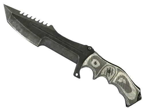 Huntsman Knife Black Laminate Battle-Scarred - Preço e onde comprar no CS2