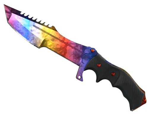 Huntsman Knife Marble Fade Factory New - Preço e onde comprar no CS2