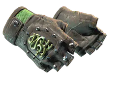 Hydra Gloves | Emerald (Well-Worn) — skin CS2