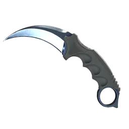 Karambit Blue Steel Factory New - Preço e onde comprar no CS2