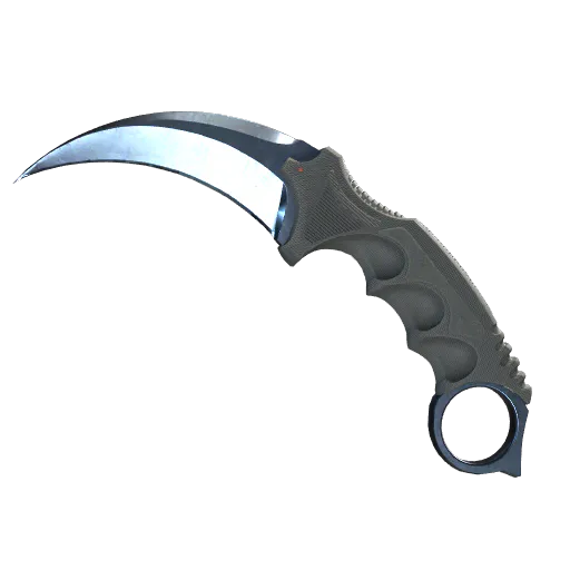 Karambit Blue Steel Factory New - Preço e onde comprar no CS2