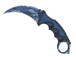 Karambit Bright Water Factory New - Preço e onde comprar no CS2