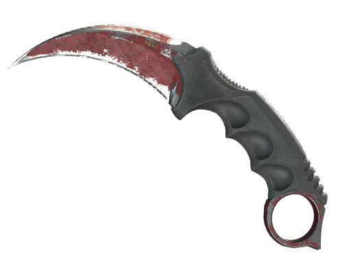 Karambit Crimson Web Battle-Scarred - Preço e onde comprar no CS2