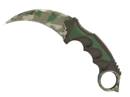Karambit Forest DDPAT Factory New - Preço e onde comprar no CS2