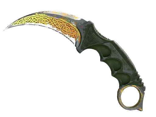 Karambit Lore Battle-Scarred - Preço e onde comprar no CS2