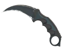 Karambit | Night (Well-Worn) — skin CS2