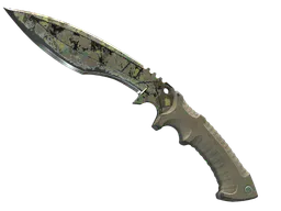 Kukri Knife | Boreal Forest (Battle-Scarred) — skin CS2