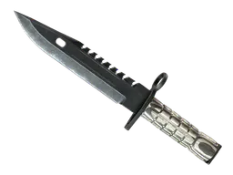 M9 Bayonet Black Laminate Factory New - Preço e onde comprar no CS2