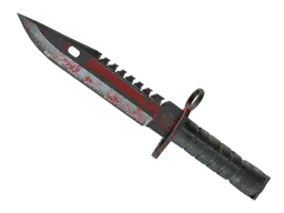 M9 Bayonet | Crimson Web (Battle-Scarred) — skin CS2