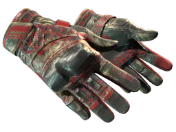 Moto Gloves | Blood Pressure (Battle-Scarred) — skin CS2