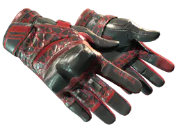 Moto Gloves | Blood Pressure (Well-Worn) — skin CS2