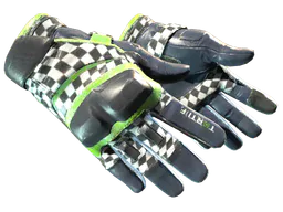 Moto Gloves | Finish Line (Field-Tested) — skin CS2