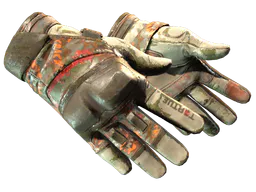 Moto Gloves | POW! (Battle-Scarred) — skin CS2