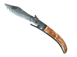 Navaja Knife | Damascus Steel (Well-Worn) — skin CS2