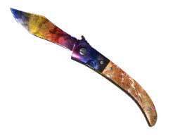 Navaja Knife Marble Fade Factory New - Preço e onde comprar no CS2