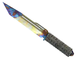 Paracord Knife | Case Hardened (Well-Worn) — skin CS2